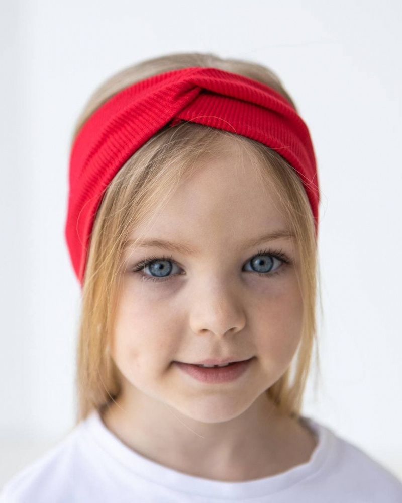Повязка на голову - чалма подвійна для маленьких дівчаток оптом- Артикул 2844 2844 фото
