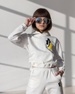 Дитячий спортивний костюм для дівчинки білий оптом А4 А4 білий фото 4