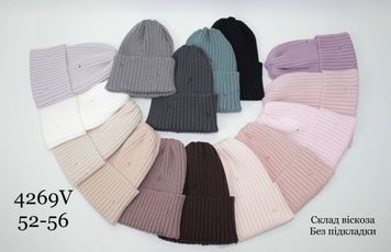 Шапка двошарова для дівчаток арт. 13000CN4269 4269 фото