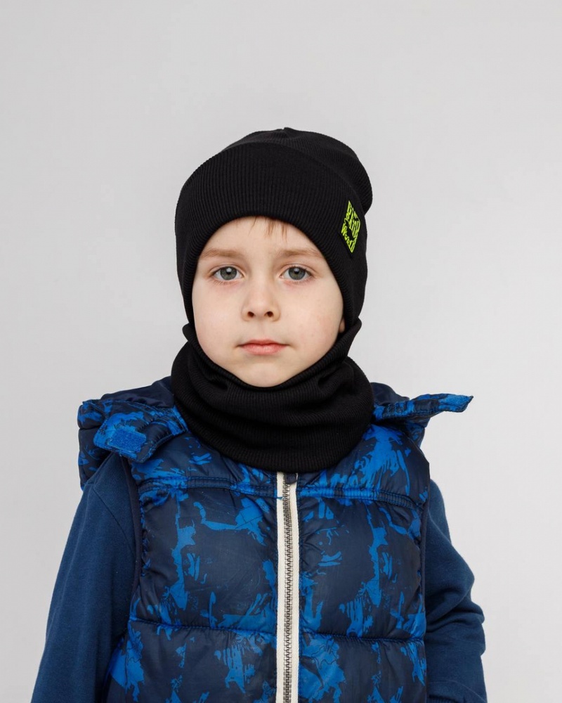 Комплект (шапка хомут) для хлопчика на весну-осінь оптом - Артикул 3011 3011 к-кт фото
