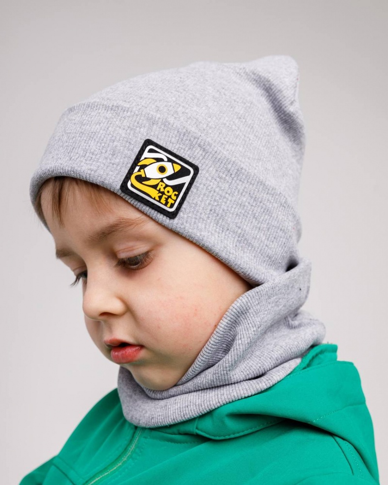 Комплект (шапка хомут) для хлопчика на весну-осінь оптом - Артикул 3013 3013 к-кт фото